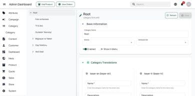 E-commerce Admin Panel Case Study Image